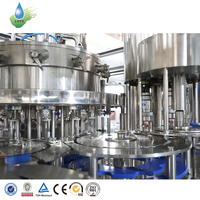 Ligne de production de boissons gazeuses automatisée clé en main, équipement de remplissage de soda, système de production complet