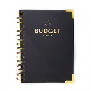 2025 Custom Printing <b>Budget</b> <b>Binder</b> Spiral Self Care Journal Monthly Budgeting Expense Planner High Quality Paper A5 80 Sheets - Product Image 2