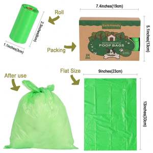 Fabricant en gros de sacs à déchets pour animaux de compagnie durables, étanches, imprimés sur mesure, sacs à déchets pour animaux de compagnie durables, 18 rouleaux - Product Image 6