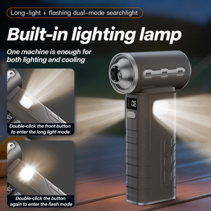 Nouveau bon marché Mini souffleur d'air portable Moteur sans balais Ventilateur à jet extérieur <span class=keywords><strong>Duster</strong></span> Blower Air Inflation Air Blower Cleaning PC Turbo Fan - Product Image 3