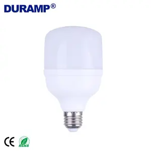 Profesional 18W Bahan Baku Plastik Tubuh E27 LED Light Bulb Bagian