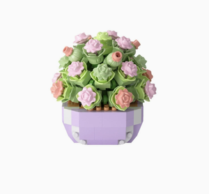 บล็อกต่อรูปทรงกระถางดอกไม้ สำหรับปลูกไม้อวบน้ำ กุหลาบ ชบา <span class=keywords><strong>ทานตะวัน</strong></span> ใช้เป็นของเล่นตกแต่งได้ ผลิตจากพลาสติก ABS เหมาะสำหรับครู - Product Image 5