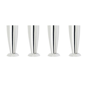 Patas para Lavabo Cromadas, 4 Piezas, 13 cm de Altura, para Juego de Artículos Sanitarios - Product Image 1