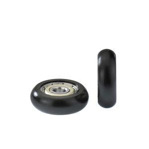 Rouleaux et poulies modernes à roulement lisse recouverts de nylon pour portes et fenêtres coulissantes - Product Image 1