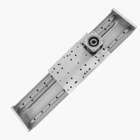 Établi de guidage linéaire croisé xy de précision servomoteur table coulissante entraînement à crémaillère Machine à scier à haute charge