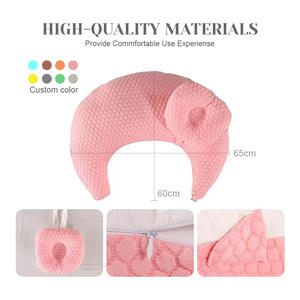 Oreiller d'allaitement en vente chaude pour l'allaitement maternel, oreiller d'allaitement extensible pour maman et bébé avec des fonctions de massage et de thérapie - Product Image 2