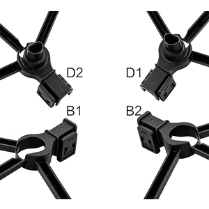 Anneau de protection d'hélices anti-collision à dégagement rapide pour <span class=keywords><strong>DJI</strong></span> <span class=keywords><strong>Mavic</strong></span> <span class=keywords><strong>2</strong></span> <span class=keywords><strong>Pro</strong></span> / Zoom, pièces de rechange pour lames d'hélices de drone - Product Image 3