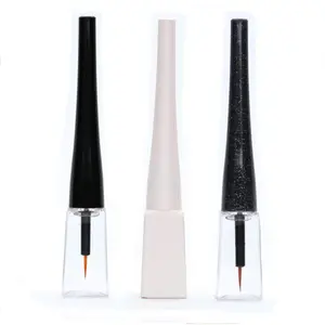 Schlussverkauf 2024 neues einzigartiges mini-egeschenk schwarz niedlicher eyeliner rohrbehälter kosmetik kleine mascara-verpackung mit pinsel 6 ml