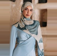 Hijab en modal imprimé pour femme musulmane, motif à pois, vente en gros, luxe, doux, viscose imprimée, modèle de hijab