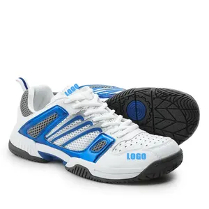 Chaussures de sport OEM personnalisées, respirantes, de haute qualité, nouvelles technologies Chaussures de badminton et tennis pour hommes et femmes de marque