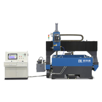 Perceuse verticale à portique RECTON pour tôles d'acier, modèle 2016, avec commande CNC et PLC