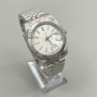 Montres automatiques de plongée pour hommes de marque de luxe résistantes à l'eau jusqu'à 100 m, en acier inoxydable 316L, montre de plongée mécanique