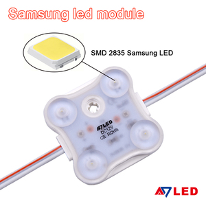 High Brightness 4LED Module 1.8W DC12V IP68 170° for Large Depth Channel Letters 7Yrs Warranty, 40x40mm Compact - Product Image 4