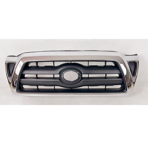 4x4 Off Road Auto Parts Parrilla delantera Parrilla de coche con LED Cromado Conjunto completo apto para Toyota <span class=keywords><strong>Lancruiser</strong></span> LC80 - Product Image 3