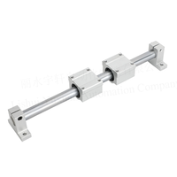 Axe linéaire de précision G6 WCS6 WCS8 WCS10, chromé et trempé, en acier HRC62 GCr15, axe optique pour imprimante 3D et routeur CNC