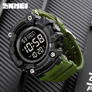 Skmei Digital Sport Watch Men Water Resistant 3Bar Shockproof Luminous Dual Time Black Blue - Product Image 2