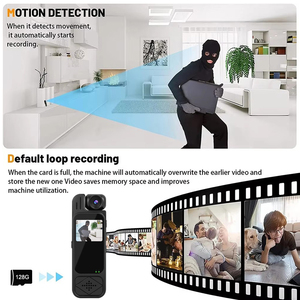 กล้องขนาดเล็ก HD 1080P แบบพกพา เครื่องบันทึกวิดีโอดิจิตอล กล้องติดตัวขนาดเล็ก กล้องอินฟราเรดมองเห็นในเวลากลางคืน กล้องบันทึกภาพกีฬาขนาดเล็ก รุ่น <span class=keywords><strong>SQ11</strong></span> - Product Image 6