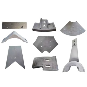Cuchilla Mezcladora para Mezcladora de Concreto de Doble Eje BHS, Placa de Recambio para Planta Mezcladora de Cemento ZOOMLION - Product Image 3
