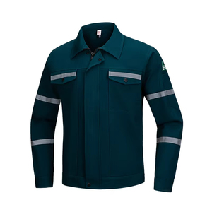 Veste de travail haute visibilité en coton pour <span class=keywords><strong>marins</strong></span>, personnalisable avec logo, vêtements de maintenance, <span class=keywords><strong>tenue</strong></span> de travail - Product Image 1