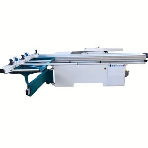 Scie à panneaux industrielle à table coulissante de haute précision pour le travail du bois, scie à bois diesel - Product Image 6