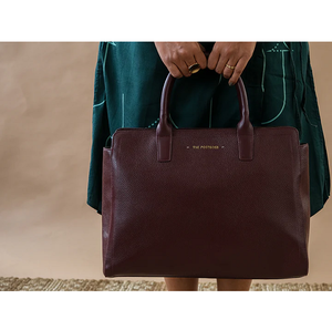 Sac fourre-tout élégant pour femmes, fabriqué en cuir véritable à 100 %, conçu pour les milieux de travail professionnels et les voyages décontractés - Product Image 2