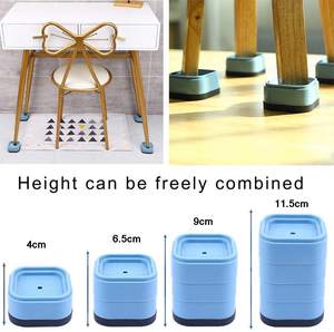 Almohadillas de Goma Reductoras de Ruido, Soporte para Lavadora con Cancelación de Impactos y Ruido, Antideslizante y Antivibración - Product Image 5