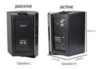 Altavoz de Pared Multiroom con WIFI, BT y Airplay, Sistema de Sonido de 100W para Hoteles, Escuelas y Oficinas