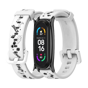 Correas de Silicona con Estampado de Moda Mijobs para Xiaomi <span class=keywords><strong>Mi</strong></span> Band 6 5 4 3, Pulseras de Silicona, Correa para Muñeca - Product Image 2