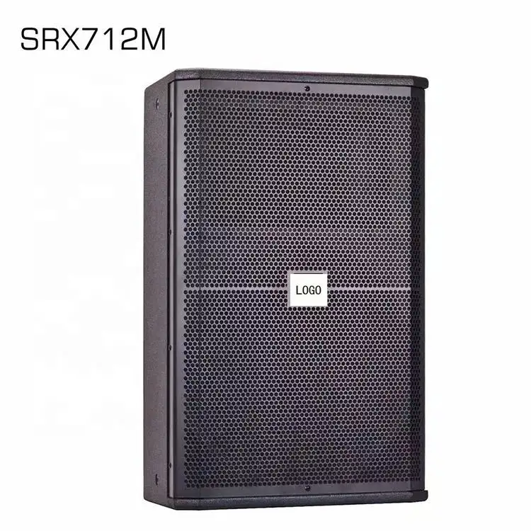 SRX 712M Sistema de altavoces profesional Monitor de 12 pulgadas Caja de altavoz Monitor de escenario Altavoz pasivo