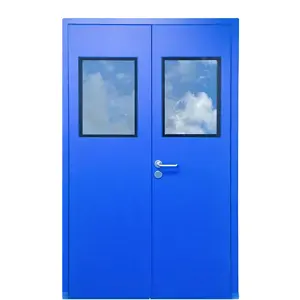 Factory Price Stainless Steel Security Doors Hospital Room Clean Room Partition Door For Clinic