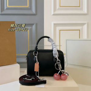 Bolso Rowan de 18 cm con Dos Correas y Cierre de Cremallera, Bolso Boston de Diseño Vintage de Lujo de Nueva York para Mujer - Product Image 4