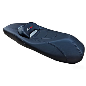 Siège de <span class=keywords><strong>moto</strong></span> personnalisé en cuir pour conducteur et passager, confortable, avec dossier pour Honda Adv160 - Product Image 1