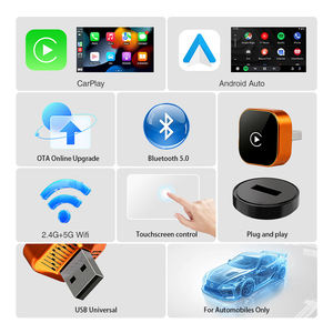 อะแดปเตอร์ดองเกิล <span class=keywords><strong>CarPlay</strong></span> ไร้สาย Android Auto สำหรับ <span class=keywords><strong>Apple</strong></span> Car <span class=keywords><strong>CarPlay</strong></span> แบบมีสายเป็นแบบไร้สาย - Product Image 3