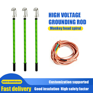 Piquet de terre haute qualité fournisseur chinois 35KV 25KV 20mm² - Product Image 5