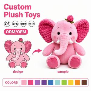 Peluche Personalizzati Ecologici Super Morbidi in Cotone PP Riciclato Lavabili Carini per Bambini Certificati CE EN71 OEM - Product Image 3