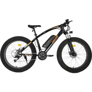 En iyi sıcak satış e bisiklet 36V 500W lityum pil güçlü güç elektrikli bisiklet 26 inç yokuş aşağı iri tekerli elektrikli bisiklet