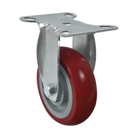 Carretilla de Plataforma de Plástico Uni-Silent de 150 kg, Carro de Mano US150P-DX