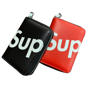 Custodia per carte in pelle PU con carta di credito di grande capacità trasparente porta patente di guida con LOGO - Product Image 1