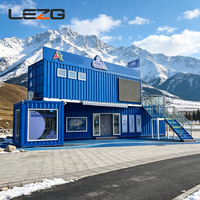Kit Modulaire en Acier Préassemblé pour Maison Conteneur Plate, Idéal pour l'Auto-Construction Client et les Travaux d'Assemblage Préfabriqués