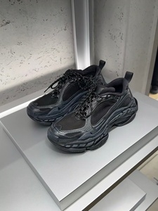 High-quality women's thick-soled fashionable designer casual walking <b>shoes</b>, men's sports breathable mesh running <b>shoes</b> - Product Image 3
