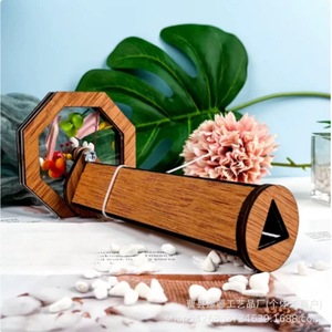 DIY <b>Magic</b> Kaleidoscope <b>Kit</b> Wooden Craft Material For Kids 3-6 Years Outdoor Toy Educational Gift Custom Made - Product Image 1