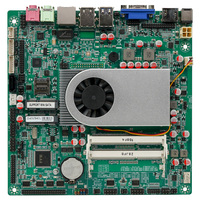 Hot Sale Industrial Desktop I3-4025U Itx Motherboard Intel 4/5th Gen Triple Display Integrated Double DDR3 16GB 1 LAN USB SATA
