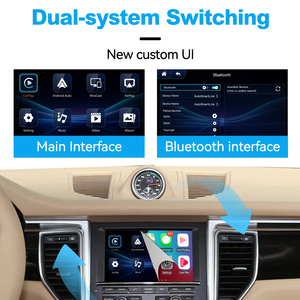 Joyeauto 2010-2016 Cayenne/ Panamera/ Macan/911/Bosxter Écran tactile GPS Connexion USB et Mirror Link Carplay Android Auto - Product Image 5