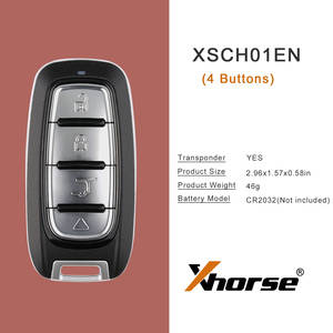 أحدث مفتاح ذكي شامل Xhorse XSCH01EN طراز KE.LSL XM38 5 ، - Product Image 4
