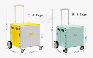 ครูยูทิลิตี้ที่มีที่นั่งรถเข็นด่วนพร้อมที่จับปรับได้ล้อกลิ้งลัง - Product Image 5