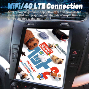 Schermo Stile Tesla Android 13.0 DSP Carplay 8+256G ROM per Dodge Journey <span class=keywords><strong>Fiat</strong></span> Freemont 2012-2020 Lettore Multimediale GPS per <span class=keywords><strong>Auto</strong></span> Radio Audio - Product Image 6