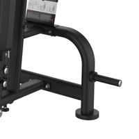 Máquina de Levantamiento de Hombros con Carga de Placas para Entrenamiento de Fuerza en Gimnasios Comerciales