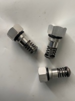 قطع غيار محرك ZCEC SAA6D114E-2 PC360-7، صمام تجاوز 6742-01-5117 6742015117، صمام تجاوز لفلتر الزيت، صمام تجاوز لقاعدة فلتر الزيت