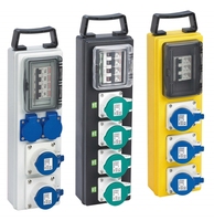 Boîte de distribution d'alimentation industrielle de pointe, multiprises 220V 16-63A Kangge KG-1805B