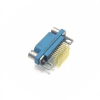 Conectores Rectangulares Micro-D de Alta Fiabilidad con Carcasa de Plástico MIL-DTL-83513 J30, Placa de Circuito Impreso de Ángulo Recto J30-21ZKW-J